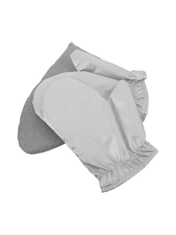 Heat-Resistant Waterproof Gloves, Portable Grey Steamer Set for Garment