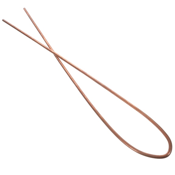 FOMIYES 1Set Round Rod Copper Round Bar Rod Red Copper for Electrical Conductivity Metalworking Tools