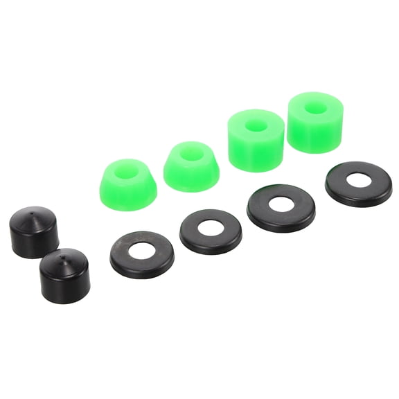 FOMIYES 1Set Skateboard Accessories Shockproof Mat with Cup Washers for Vibration Absorbing Performance