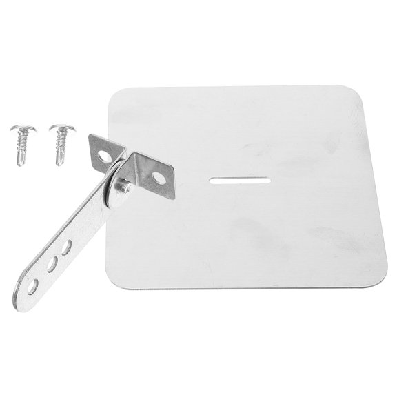 FOMIYES 1Set Stainless Steel Freezer Door Latch Replacement Kit for Commercial Kitchen and Home Use