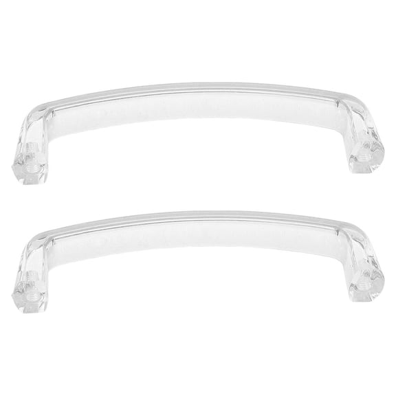 FOMIYES 1Set Transparent Acrylic Drawer Pulls Cabinet Handles for Modern Home Furniture