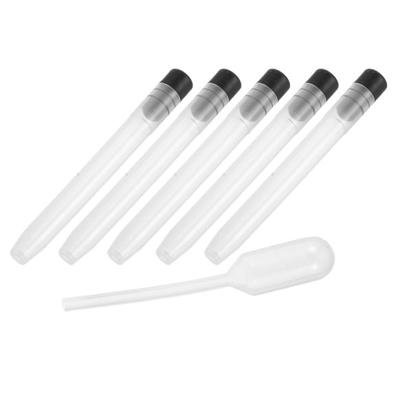 FOMIYES 1Set Transparent Reusable Ink Cartridge with Stopper for Artists Drafting and Office Use