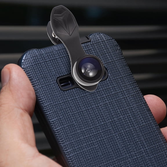 FOMIYES Black Phone Camera Lens Set High-Class Aluminum for Enhanced Photography