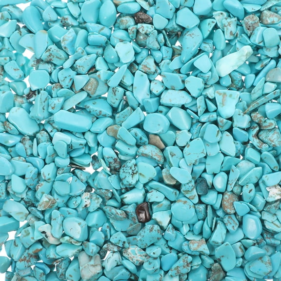 FOMIYES 2 Bags Terrarium Supplies Natural Stone Sky Blue Decorative Rocks for Making