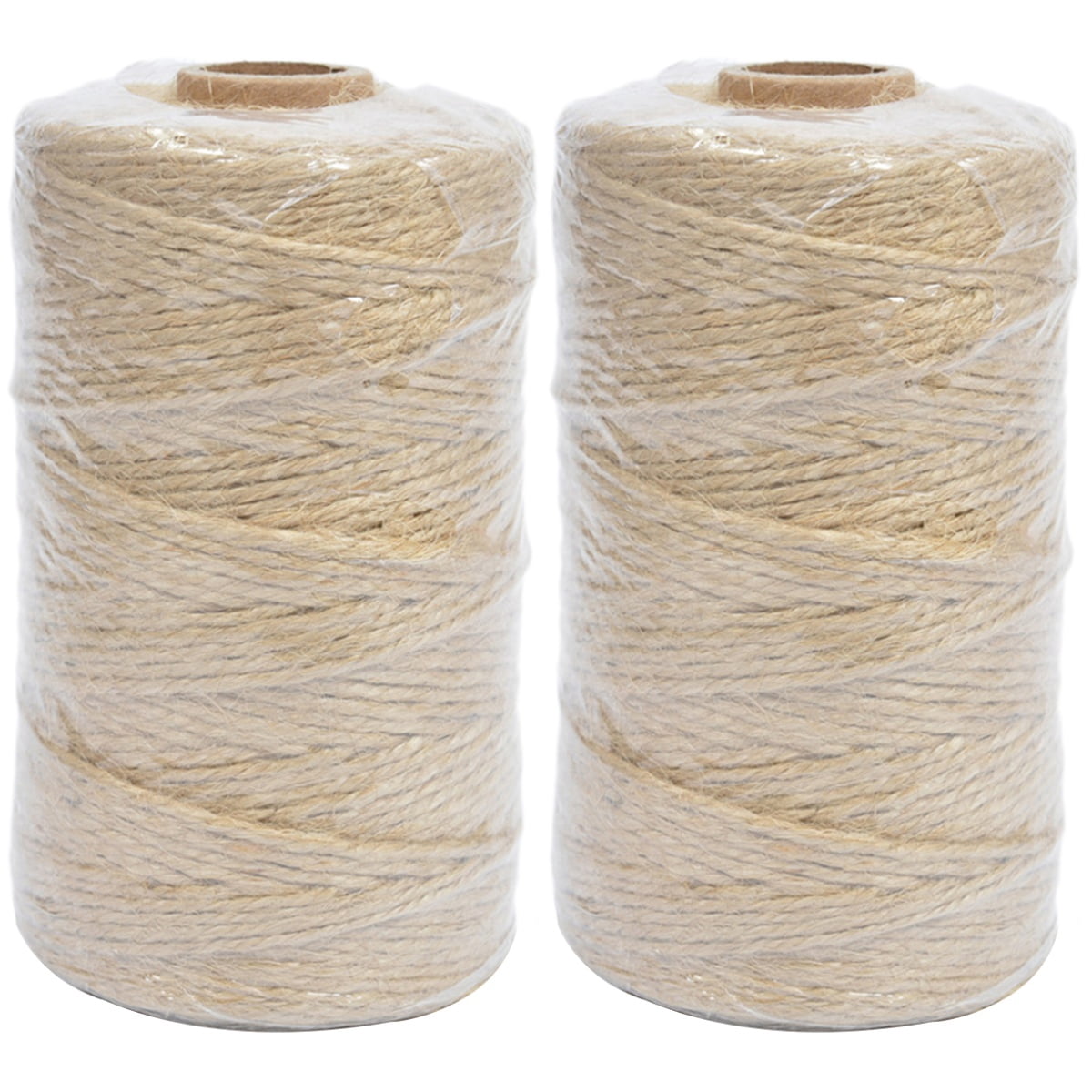 FOMIYES Jute Twine Beige Round 3 Ply For 2Pcs 320 Feet Long 2Mm ...