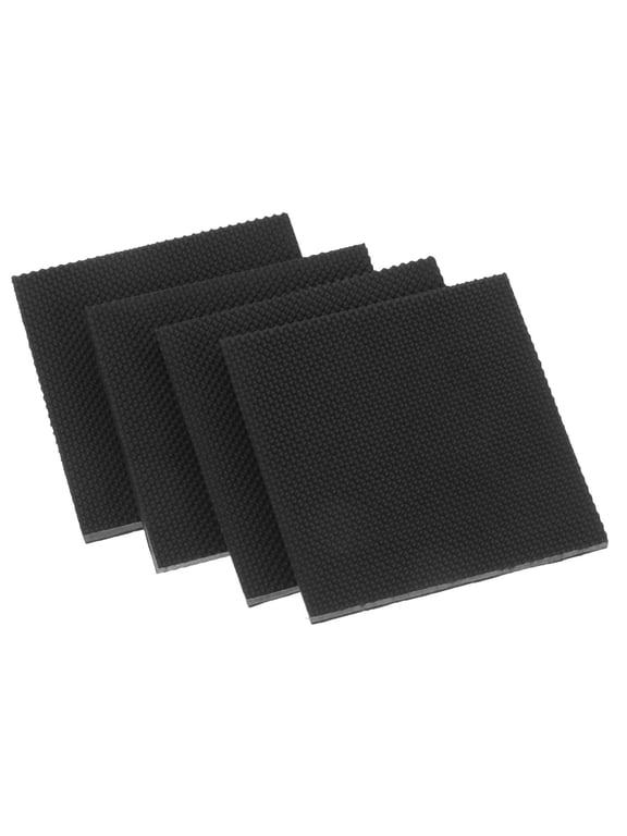 High Heel Accessory Non-Slip Black Rubber Heel Tips for Shoes 2Pairs