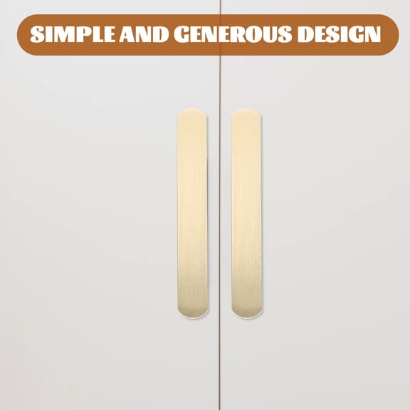 FOMIYES 2 Pcs Wardrobe T-handle Easy to Install Cabinet Handles Furniture Pull