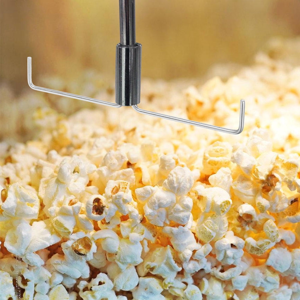 FOMIYES 2-Piece Commercial Popcorn Machine Stirring Rods, Metal Mixer ...