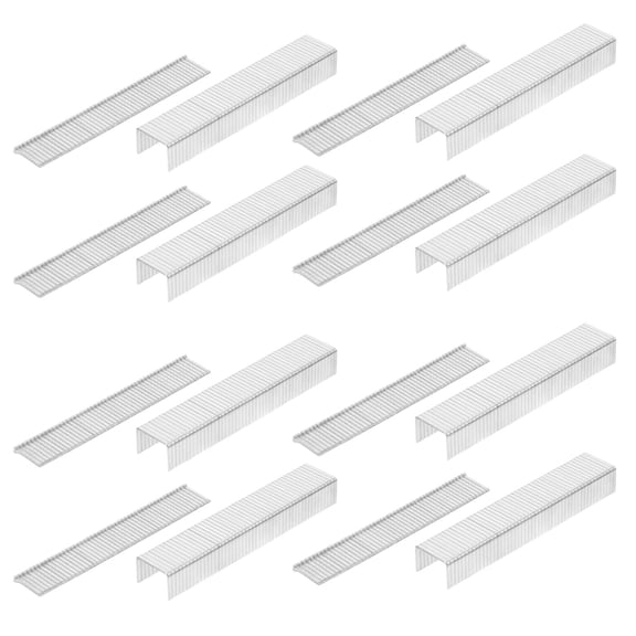 FOMIYES 2000pcs Iron Staples for Woodworking, Advertising, and Projects - and Fasteners