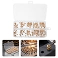 FOMIYES 200Pcs Heat Set Brass Insert Nuts Through Hole Blind Hole ...