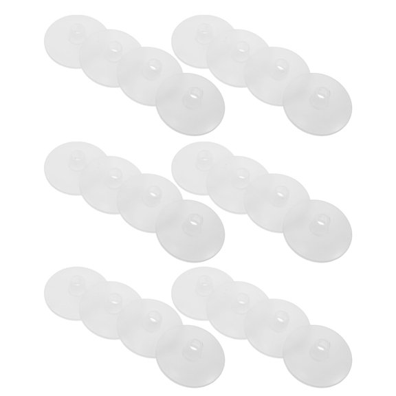 FOMIYES 200Pcs White Waterproof Tent Pole Protective Caps for Rv Awning and Camping Poles