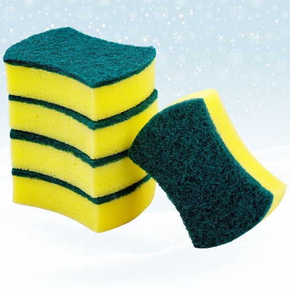FOMIYES Sponge Scourers Dishwashing Scrubber Water Absorbing for Users 20pcs