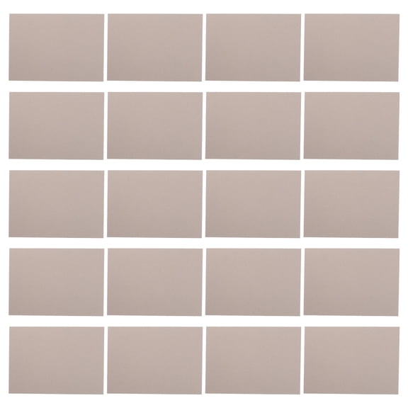 FOMIYES 20Pcs Grey Paper Craft Board Sheets Heavy Weight Chipboard for Model Making and Art Projects