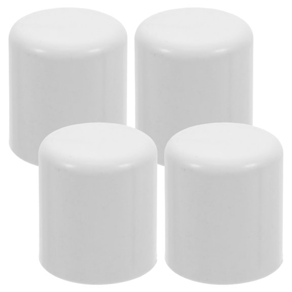 FOMIYES 20pcs E40 Lamp Socket Cover Plastic White Impact Holder Sleeve