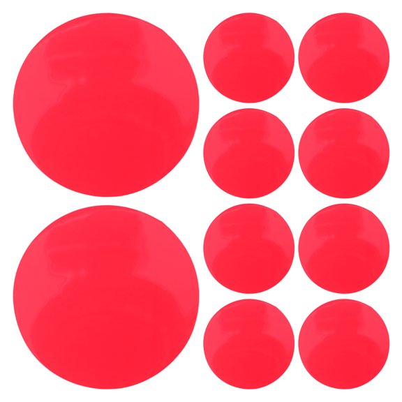 FOMIYES 25Pcs Red Lamp Color Correction Sheet for Home Ambient Lighting with Peel and Stick LED Diffuser