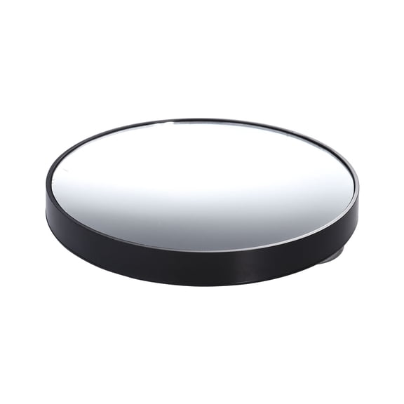FOMIYES 2Pcs 15X Magnification Suction Makeup Mirror Black for Smooth Surfaces in Bathroom Or Kitchen