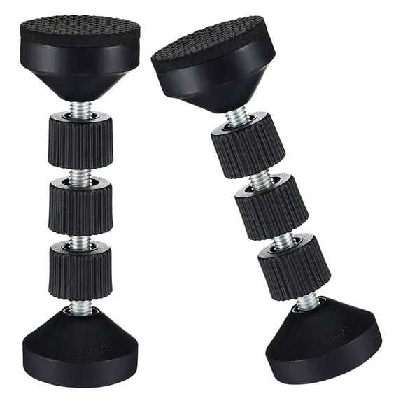 FOMIYES 2Pcs Adjustable Bed Frame Stabilizer Tool for Anti Shake Support with Headboard Stopper