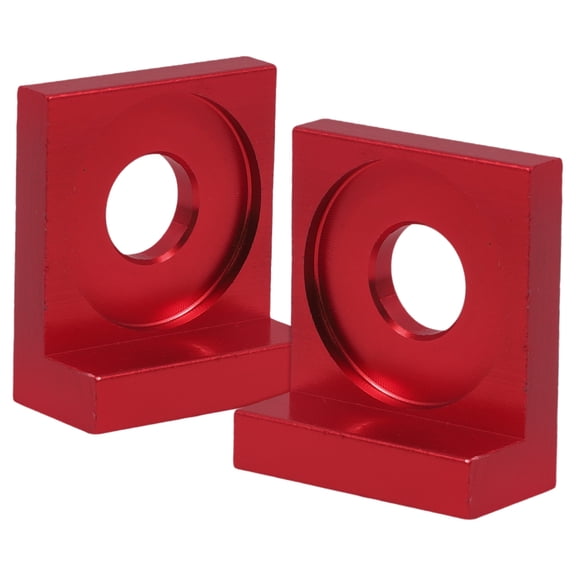 FOMIYES 2Pcs Red Chain Tightener for Motorcycle with Lightweight Aluminum Alloy Construction
