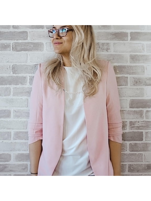 White Resin Sweater Chains with Cardigan Clips 2 Pieces
