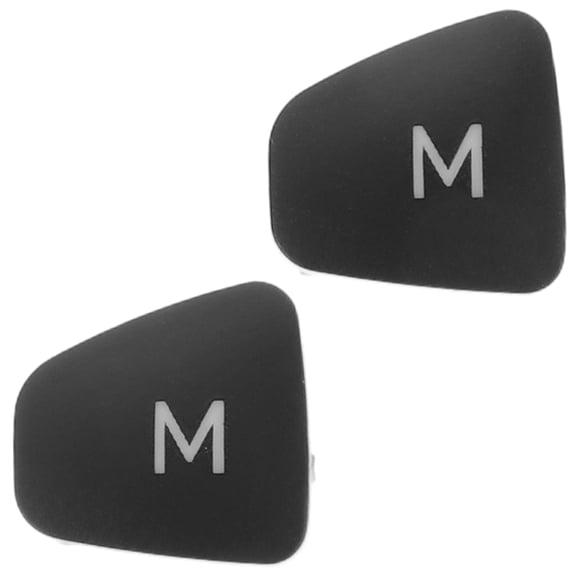 FOMIYES 2-Pack Steering Wheel Audio Volume Control Buttons Replacement for Car Stereo Dashboard with Fast Response