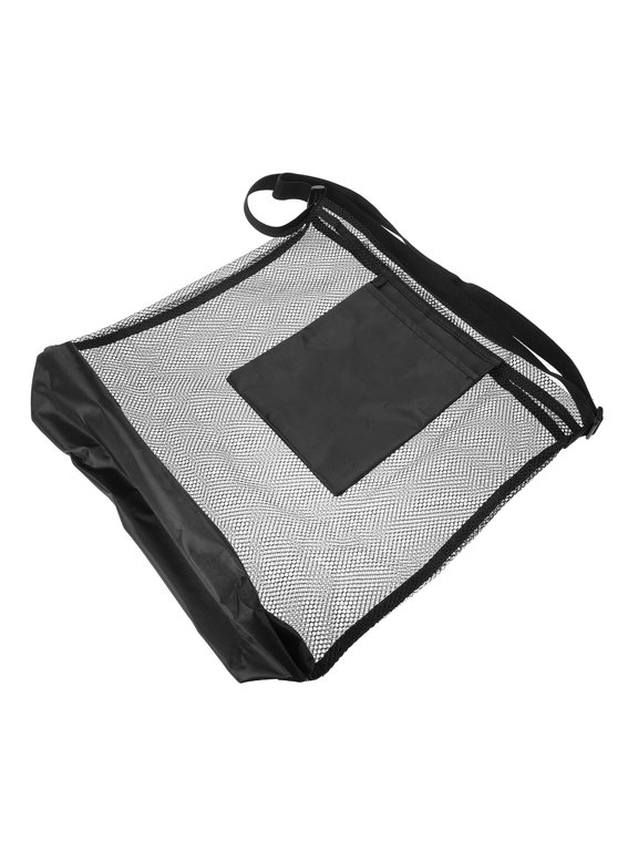 2pcs Black Mushroom Foraging Bag with Oxford Cloth Mesh, Lightweight