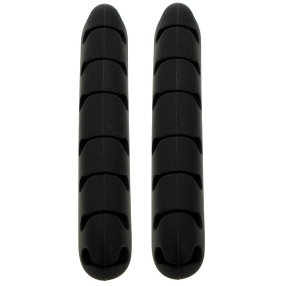 FOMIYES 2Pcs Cord Organizer for Cable Management with Traceless Adhesive