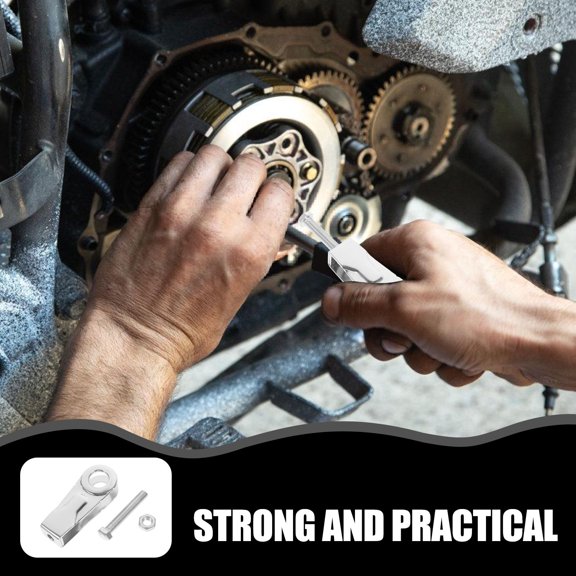 FOMIYES 2Pcs Plated Silver Motorcycle Chain Tightener Compatible with Various Motorcycle Models