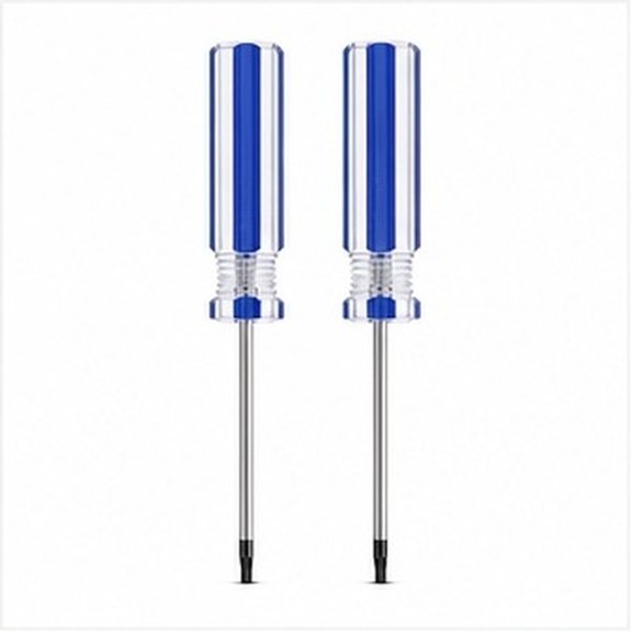 FOMIYES 2Pcs Durable Plastic and Stainless Steel Screwdrivers for 360 Controller Repair and Install