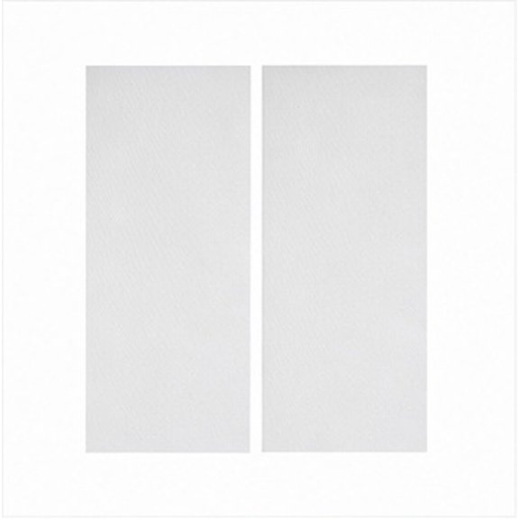 FOMIYES 2Pcs White Lampshade Diffuser Cloth for Ceiling Spotlight and Pendant Light Softening