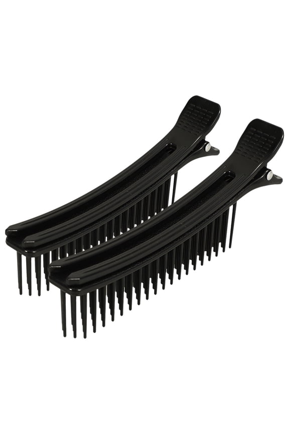2Pcs Hair Sectioning Clips For Styling And Curling In For Home Travel