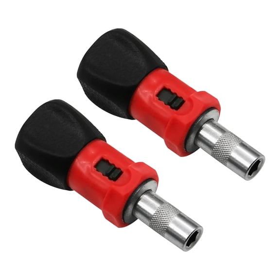 FOMIYES 2Pcs Pocket Screw Driver Plastic Hex Wrench DIY Projects Tool