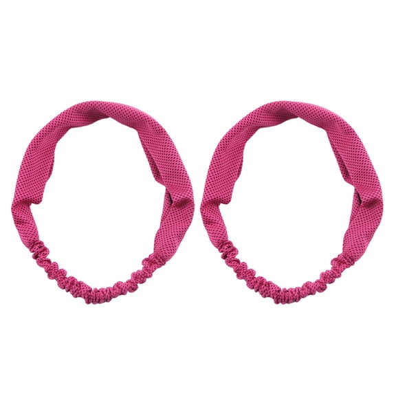 FOMIYES 2Pcs Indoor Fitness Headbands Cooling Forehead Wrap Outdoor Running Sweatband