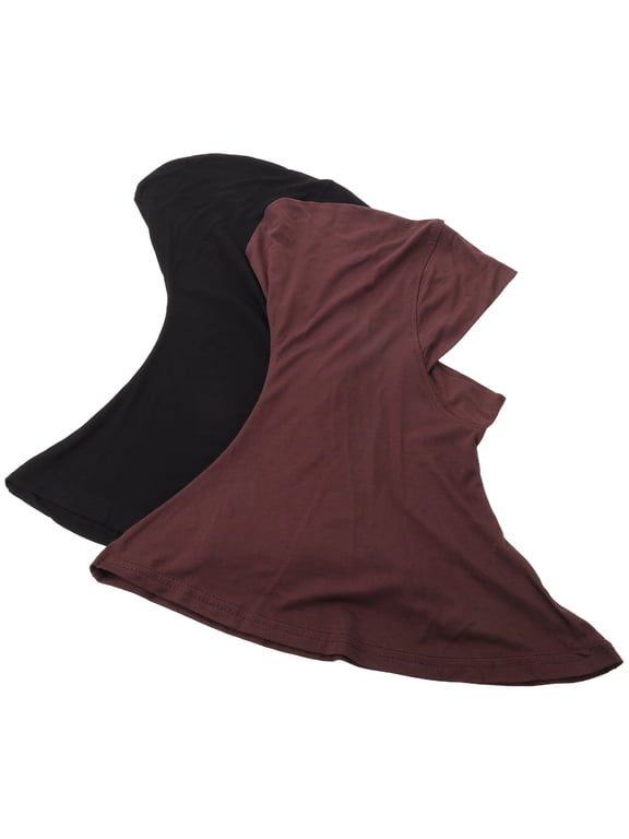 2Pcs Instant Cotton Hijab Pack with Breathable Undercap and Full Coverage Design
