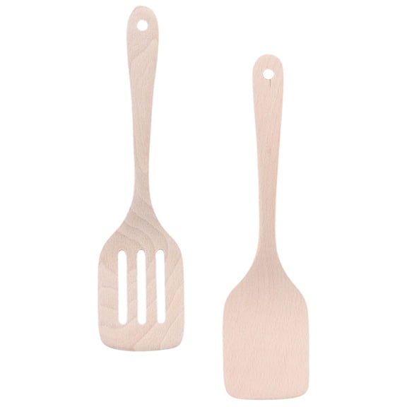 FOMIYES 2-Pack Heavy Duty Large Griddle Spatulas 11.8 x 3 Inches, Cooking Tools for Kitchen, Grill, and Restaurant Use