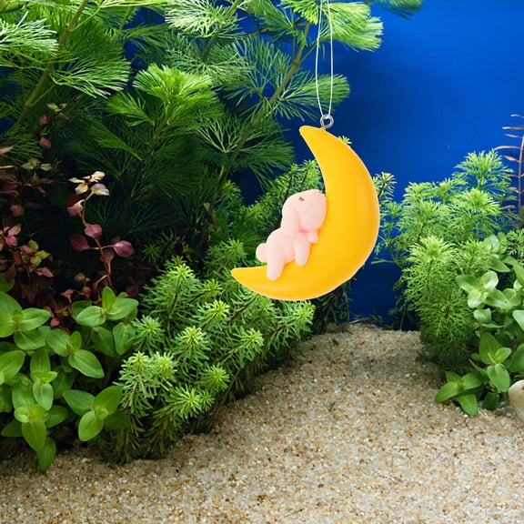 FOMIYES 2Pcs Large Aquarium Decorations with Lifelike Shapes and Wear Resistant Materials for Fish Tank
