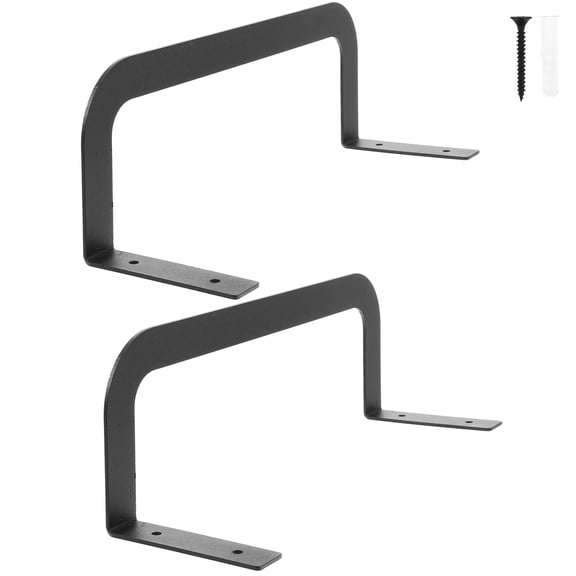 FOMIYES 2Pcs Mattress Stabilizer Metal Bed Frame Holder Black Prevent Mattress Movement