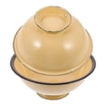 thumbnail image 1 of FOMIYES Set of 2 Yellow Enamel Prep Bowls for Kitchen Storage, Mixing and Serving Bowls 16x16x7 Inches, 1 of 8