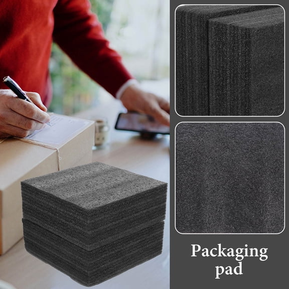 FOMIYES 2Pcs Black Florist Foam Blocks for Flower Shop Use Durable Sturdy Foam Material