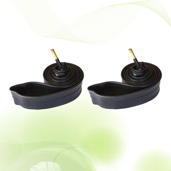 FOMIYES 2Pcs Seamless Construction Inner Tube for Bike Wheel Tire Suitable for Cycling Use