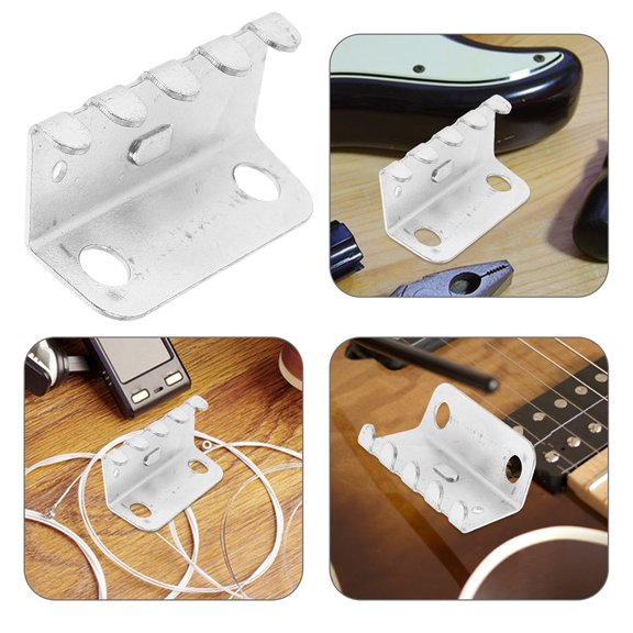 FOMIYES 2-Pack Plated Tremolo Spring Guitar Accessory Metal Part for Electric Guitars