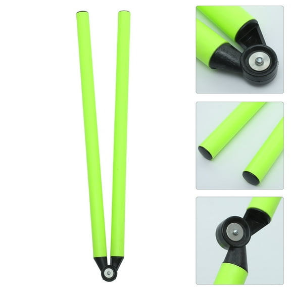 FOMIYES 2Pcs Soccer Agility Training Pole for Sports Equipment Light .8x7.7x7.7in Abs Aluminium Alloy