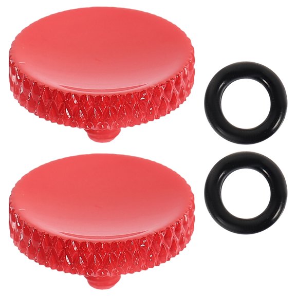 FOMIYES Soft Red Shutter Release Button Aluminum Alloy for Camera High-End Design