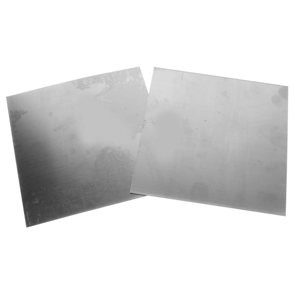 FOMIYES 2Pcs Stainless Steel Flat Metal Sheets with Excellent Straightness for Automated Cutting