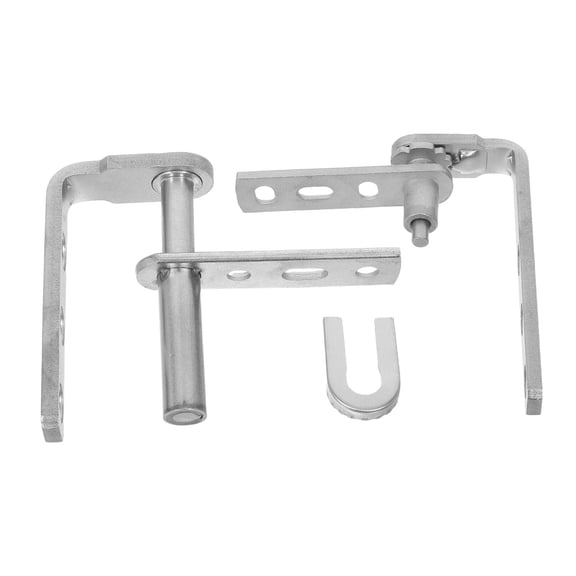 FOMIYES 2Pcs Stainless Steel Self Closing Door Hinges Auto Closing Gravity Hardware for Louvre Swinging Doors