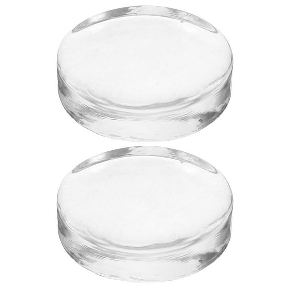 FOMIYES 2Pcs Sturdy Glass Fermentation Weights for Kitchen Use with Smooth Grip and Design