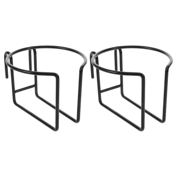 FOMIYES Universal Cup Holder for Cart Sturdy Iron Material Secure and Versatile 2Pcs
