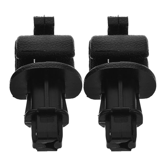 FOMIYES 2Pcs Sun Visor Hook Clips for Car Windshield with Tight Grip and Easy Installation