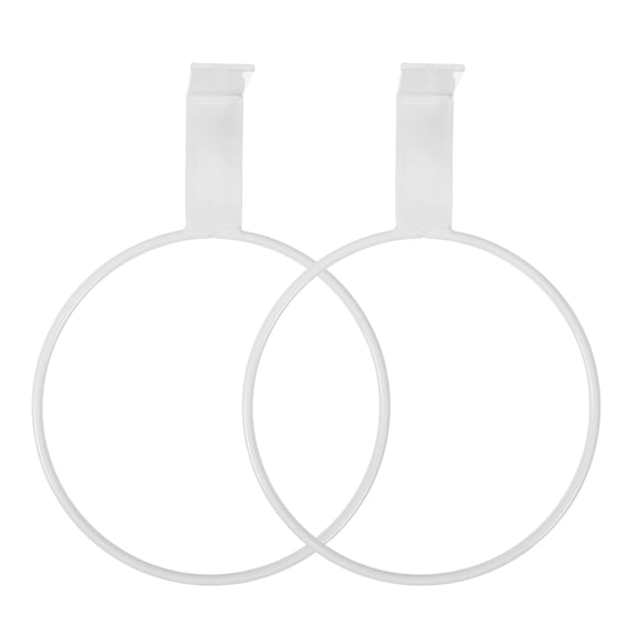 FOMIYES Multi-Function Basketball Display Holder Iron Stand 2-Pack for Business Owners and Shopping Mall Counters Fan Gear