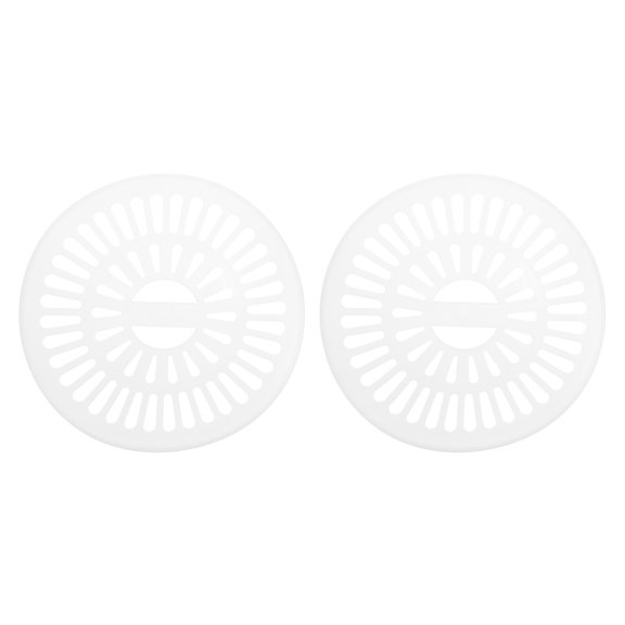 FOMIYES 2Pcs Washer Agitator Cap Replacement White Plastic Press Plate for Top Load Spin Dryer
