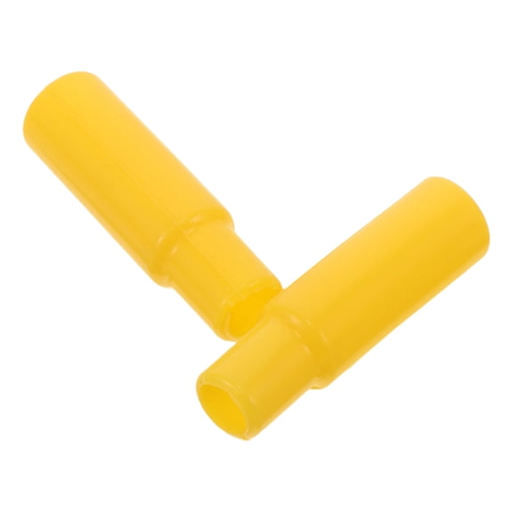 FOMIYES 2Pcs Yellow Silicone Brake Hose Replacement End Caps for Motorcycle Hydraulic Oil Pipe